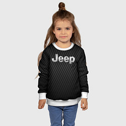 Свитшот детский Jeep Z, цвет: 3D-белый — фото 2
