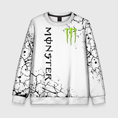 Детский свитшот MONSTER ENERGY / 3D-Белый – фото 1