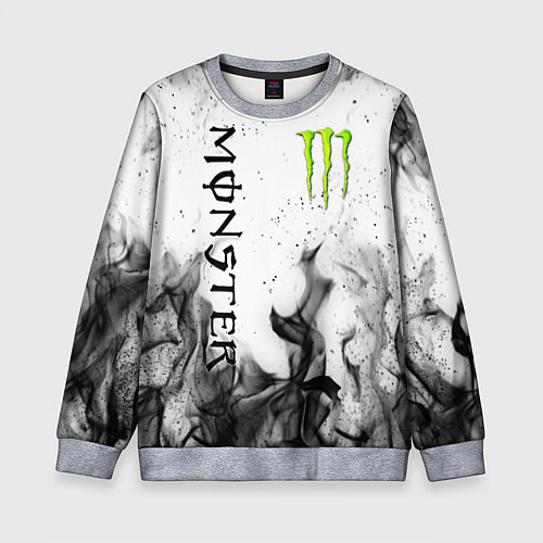 Детский свитшот MONSTER ENERGY / 3D-Меланж – фото 1