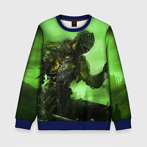 Детский свитшот DARK SOULS / 3D-Синий – фото 1