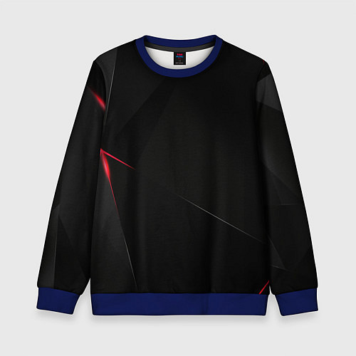 Детский свитшот DARK / 3D-Синий – фото 1