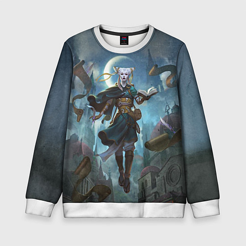 Детский свитшот Tamiyo / 3D-Белый – фото 1