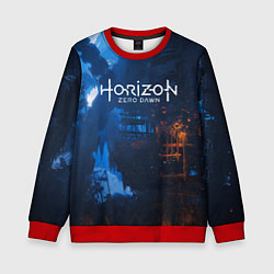 Свитшот детский HORIZON ZERO DAWN, цвет: 3D-красный