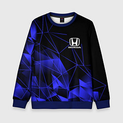 Свитшот детский HONDA, цвет: 3D-синий