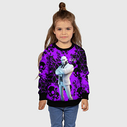 Свитшот детский Fortnite Skull, цвет: 3D-черный — фото 2