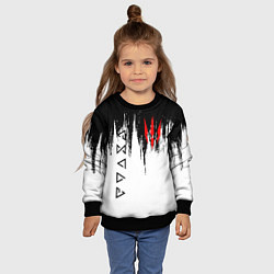 Свитшот детский The Witcher, цвет: 3D-черный — фото 2