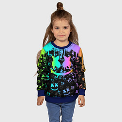 Свитшот детский MARSHMELLO, цвет: 3D-синий — фото 2