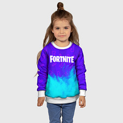 Свитшот детский FORTNITE ФОРТНАЙТ, цвет: 3D-белый — фото 2