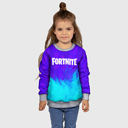 Свитшот детский FORTNITE ФОРТНАЙТ, цвет: 3D-меланж — фото 2