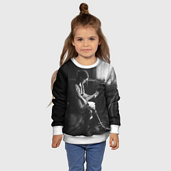 Свитшот детский THE LAST OF US PART 2 ЭЛЛИ, цвет: 3D-белый — фото 2