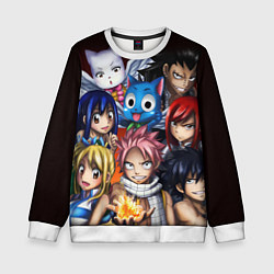 Свитшот детский FAIRY TAIL ХВОСТ ФЕИ, цвет: 3D-белый