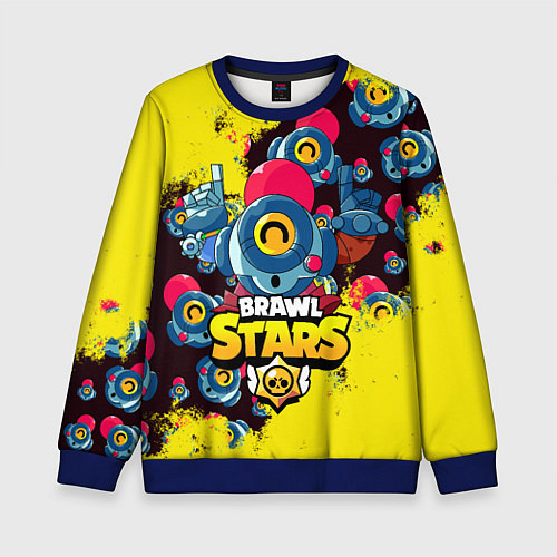 Детский свитшот NANI Brawl Stars / 3D-Синий – фото 1