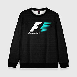 Свитшот детский Formula 1, цвет: 3D-черный