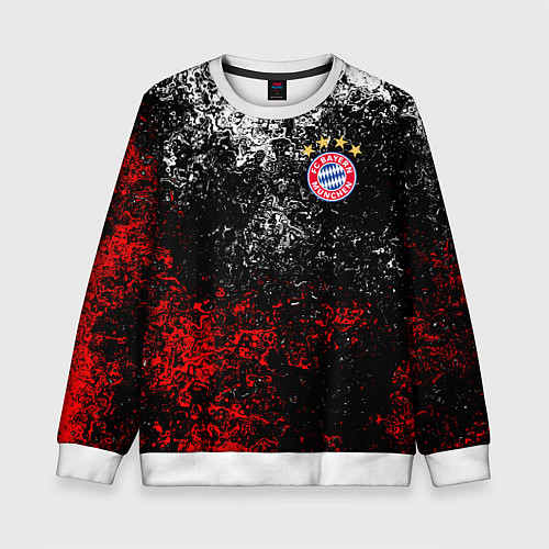 Детский свитшот BAYERN MUNCHEN / 3D-Белый – фото 1