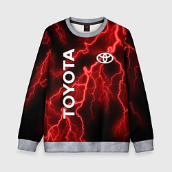 Свитшот детский TOYOTA, цвет: 3D-меланж