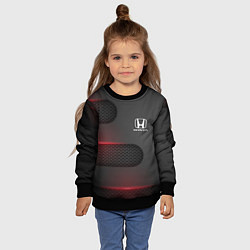 Свитшот детский HONDA, цвет: 3D-черный — фото 2