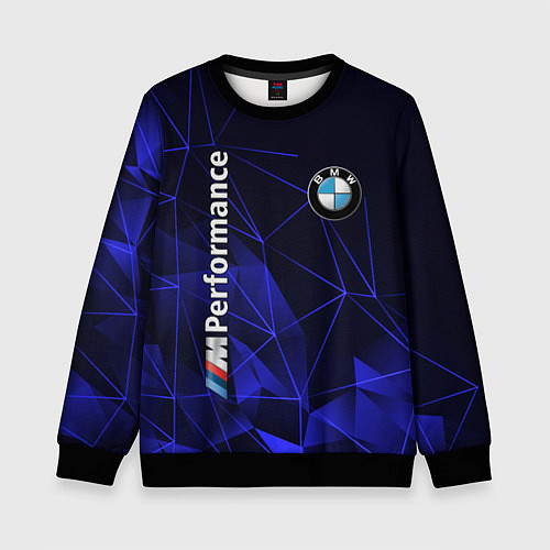 Детский свитшот BMW / 3D-Черный – фото 1
