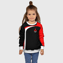 Свитшот детский EVO Racer uniform, цвет: 3D-белый — фото 2