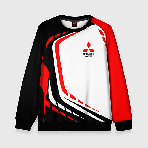 Детский свитшот Mitsubishi EVO Uniform / 3D-Черный – фото 1