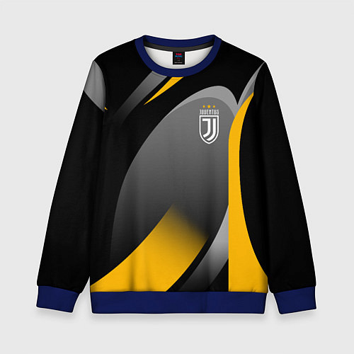 Детский свитшот Juventus Uniform / 3D-Синий – фото 1