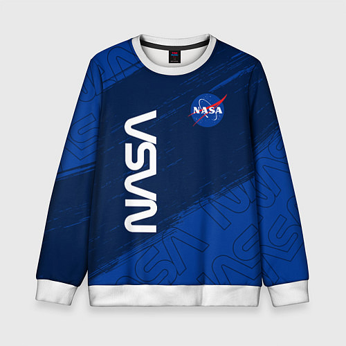 Детский свитшот NASA НАСА / 3D-Белый – фото 1