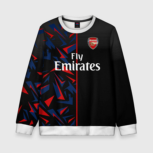 Детский свитшот ARSENAL UNIFORM 2020 / 3D-Белый – фото 1