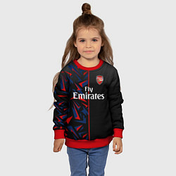 Свитшот детский ARSENAL UNIFORM 2020, цвет: 3D-красный — фото 2
