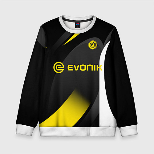 Детский свитшот BORUSSIA DORTMUND / 3D-Белый – фото 1