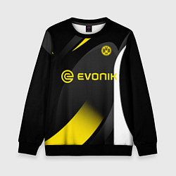 Свитшот детский BORUSSIA DORTMUND, цвет: 3D-черный