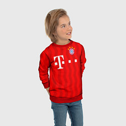 Свитшот детский FC Bayern Munchen, цвет: 3D-красный — фото 2