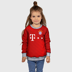 Свитшот детский FC Bayern Munchen, цвет: 3D-меланж — фото 2