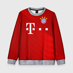 Свитшот детский FC Bayern Munchen, цвет: 3D-меланж