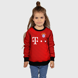 Свитшот детский FC Bayern Munchen, цвет: 3D-черный — фото 2