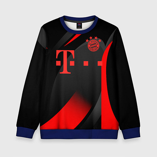 Детский свитшот FC Bayern Munchen / 3D-Синий – фото 1