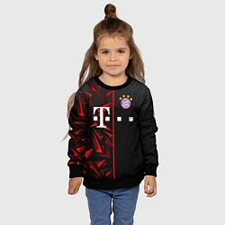 Свитшот детский FC Bayern Munchen Форма, цвет: 3D-черный — фото 2