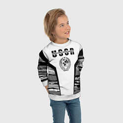 Свитшот детский СССР, цвет: 3D-белый — фото 2