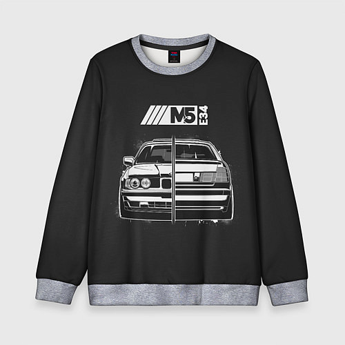Детский свитшот BMW / 3D-Меланж – фото 1