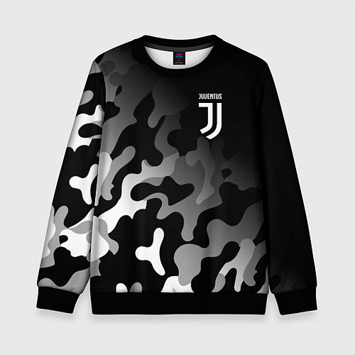 Детский свитшот JUVENTUS ЮВЕНТУС / 3D-Черный – фото 1