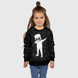 Свитшот детский MARSHMELLO, цвет: 3D-черный — фото 2