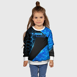 Свитшот детский Forza Horizon, цвет: 3D-белый — фото 2