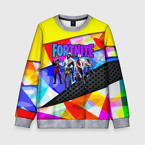 Детский свитшот FORTNITE NEW SEASON 2020 / 3D-Меланж – фото 1