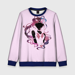 Свитшот детский Космическая Сейлор Мун, цвет: 3D-синий