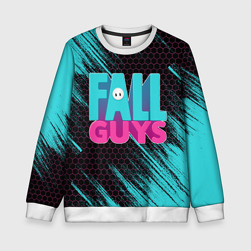 Детский свитшот ФОЛЛ ГАЙС / 3D-Белый – фото 1