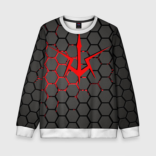 Детский свитшот КОД ГИАСС / 3D-Белый – фото 1