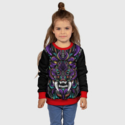 Свитшот детский Царь Зверей, цвет: 3D-красный — фото 2