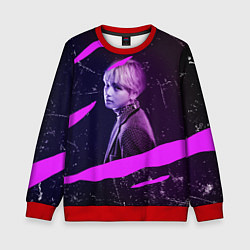 Свитшот детский BTS, цвет: 3D-красный
