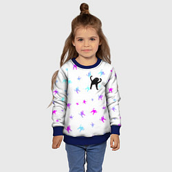 Свитшот детский ЪУЪ СЪУКА, цвет: 3D-синий — фото 2