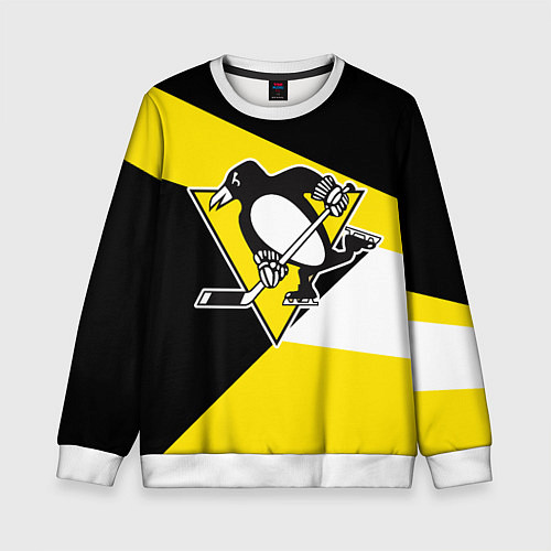 Детский свитшот Pittsburgh Penguins Exclusive / 3D-Белый – фото 1