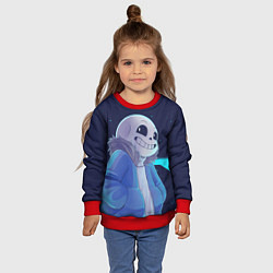 Свитшот детский UNDERTALE, цвет: 3D-красный — фото 2