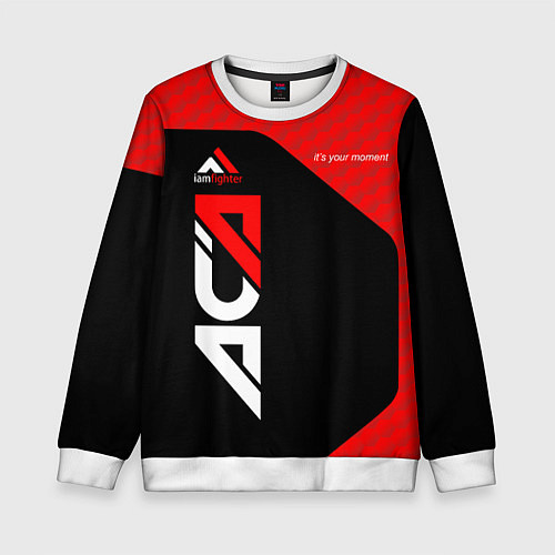 Детский свитшот Iam Fighter Z / 3D-Белый – фото 1